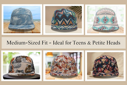 5 Panel Funky Geo Hat