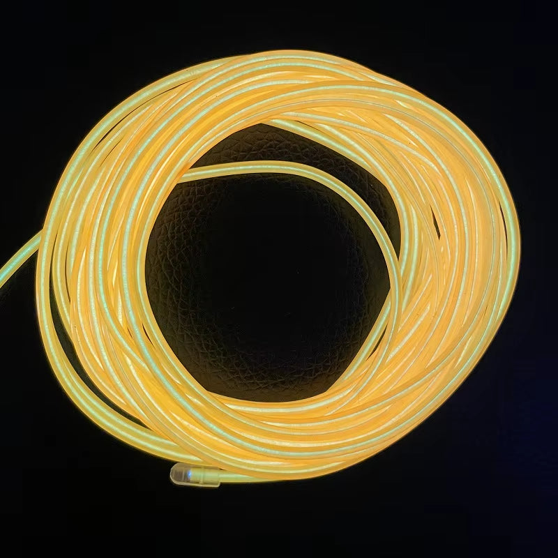 1M 3M 5M Glow EL Wire Neon Cable for Christmas Dance Party DIY Costumes Multicolor Illuminated Light AA Battery Lamp LED Strip