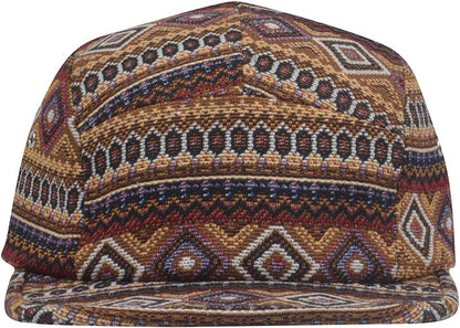 5 Panel Funky Geo Hat