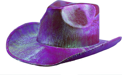 Space Cowboy Holographic Rave Hat