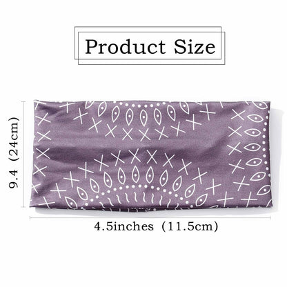 Boho and Tie Dye  Wraps Headbands, 3Pcs