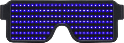 Rechargeable LED Glasses Light Up The Festival