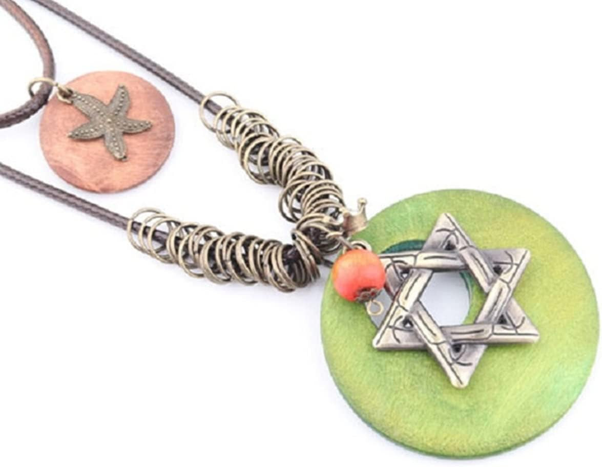 Handmade Vintage Necklace with Various Pendant Options 