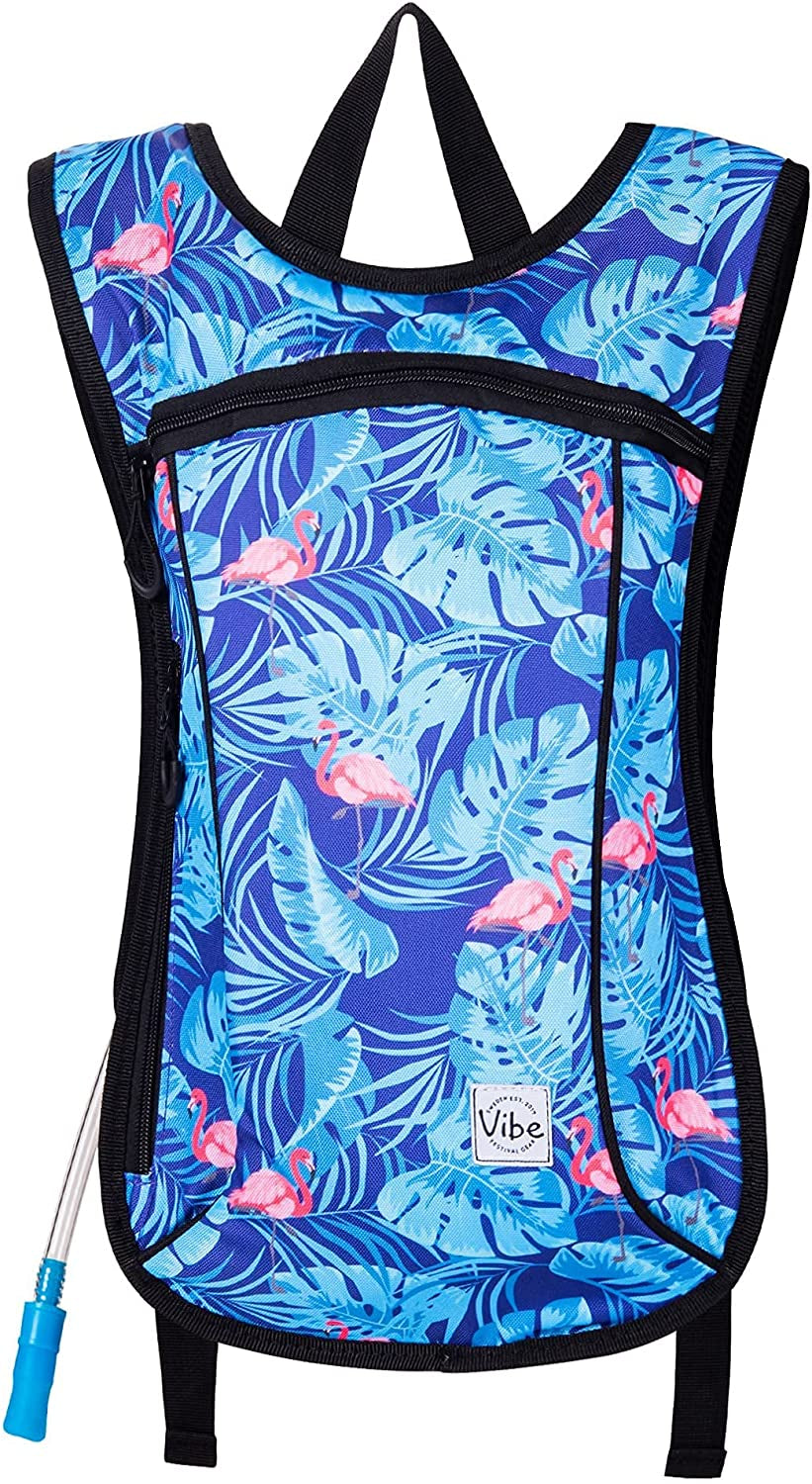 Hydration Pack Backpack with 2L Water Bladder for Women, Men, Teens, Kids - Hydropack Hydro Sports, Outdoor, Running, Camping, Hiking, Festivals, Raves