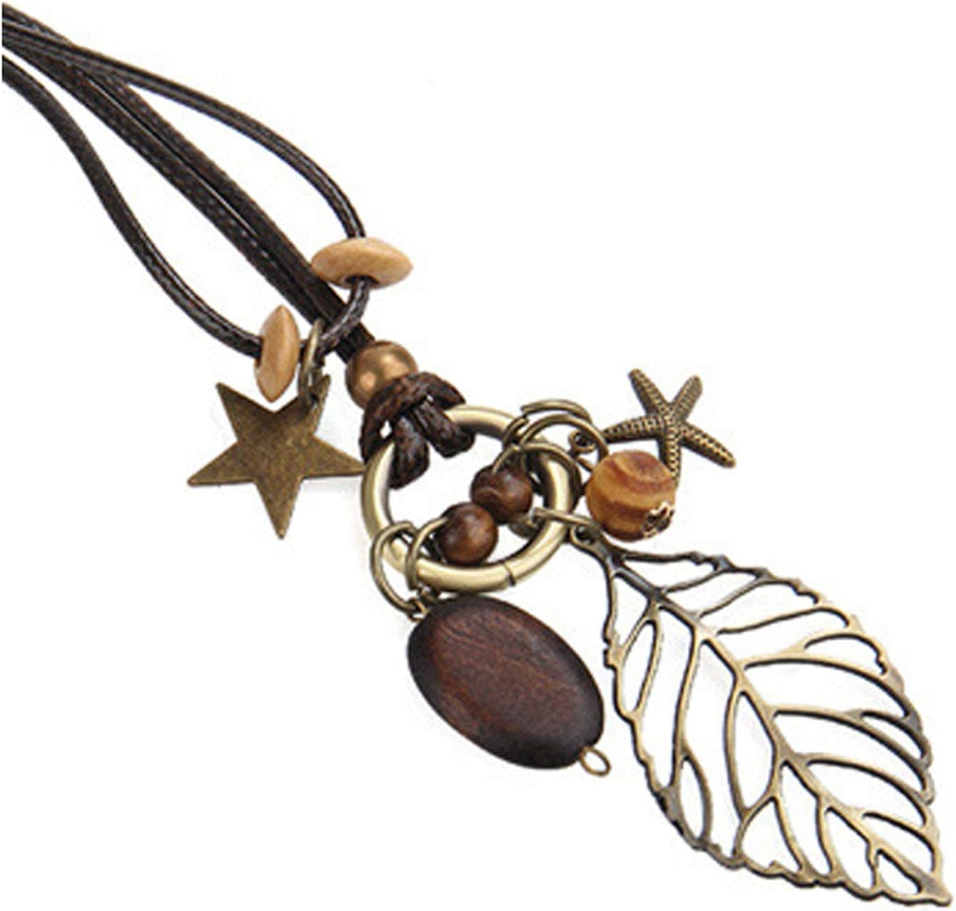 Handmade Vintage Necklace with Various Pendant Options 