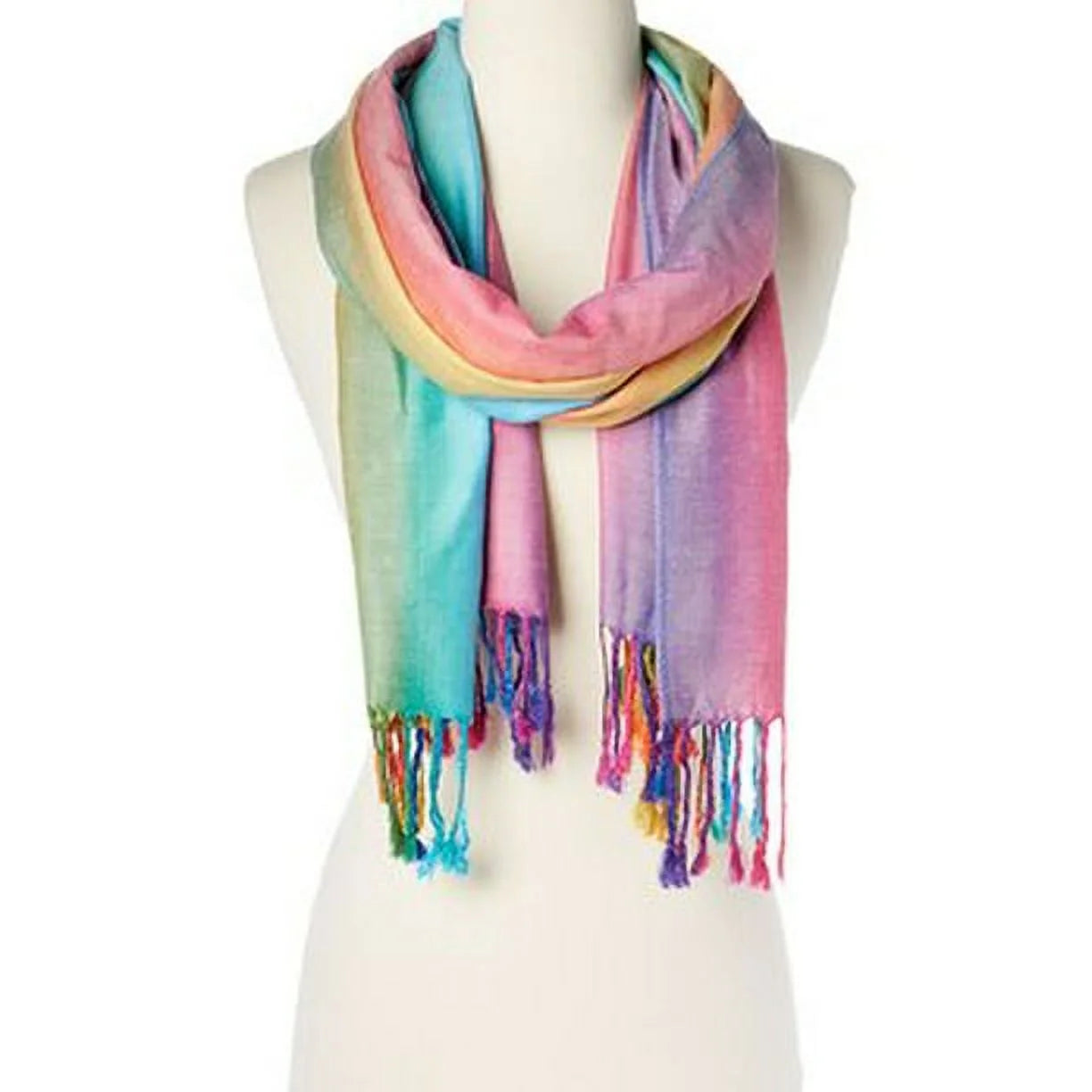 Multi-Colored Festival Scarf