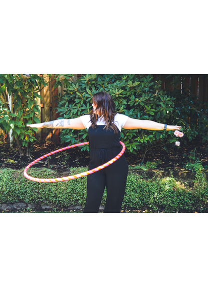 Beginner & Weighted Taped Hula Hoops | Mirror, Holographic, & Gaffer Grip Tape