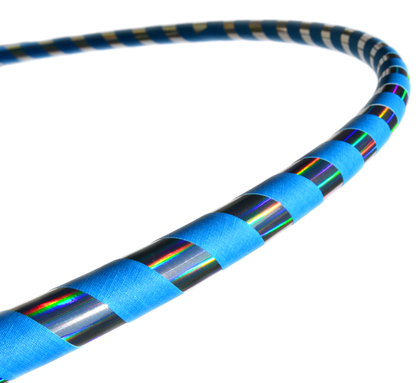 Beginner & Weighted Taped Hula Hoops | Mirror, Holographic, & Gaffer Grip Tape