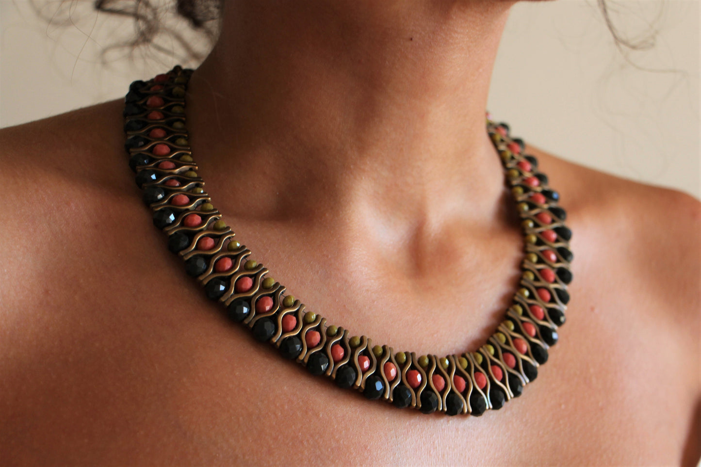 Nepali Tibetan Statement Necklace 