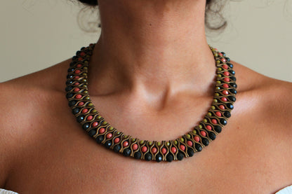Nepali Tibetan Statement Necklace 