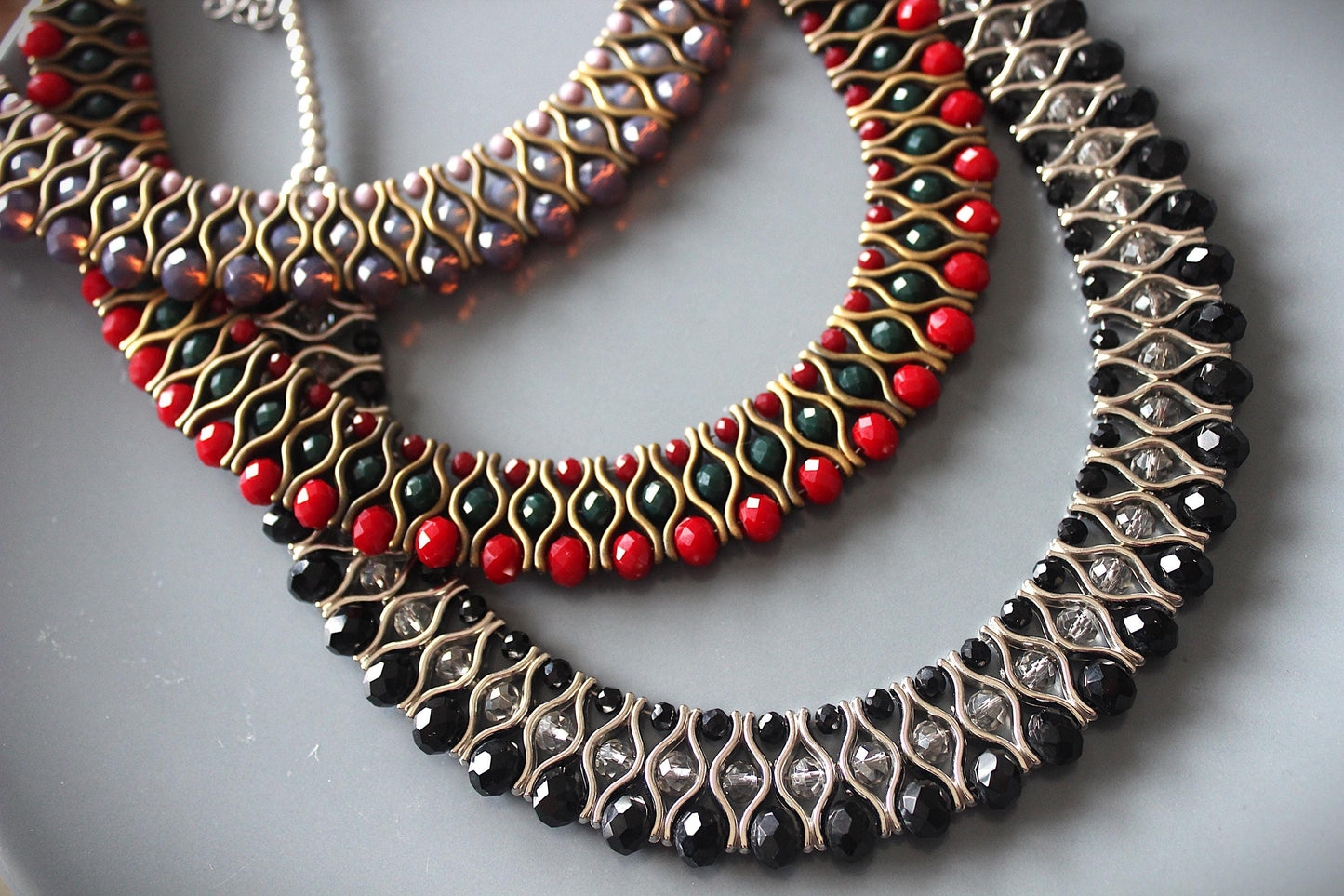 Nepali Tibetan Statement Necklace 