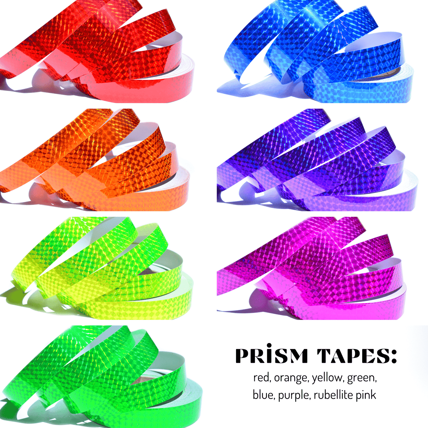 Prismatic Taped Beginner Hoop - Prism Tape w/ Gaffer Grip Tape