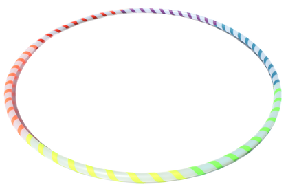 HDPE & Polypro Beginner Hula Hoops with Colored Gaffer Tape - Best Seller